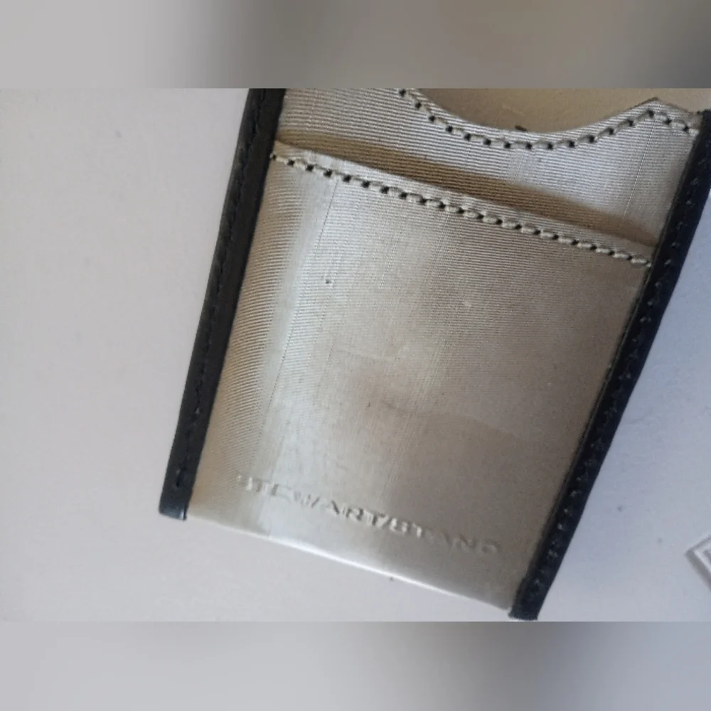 Stewart/Stand Silver and Black Money Holder/Clip